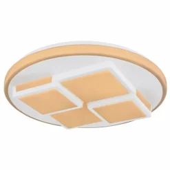 Plafonnier Globo RODERICK LED Blanc, 1 lumière, Télécommandes