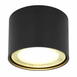 Plafonnier Globo SERENA LED Noir, 1 lumière