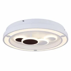 Plafonnier Globo SOLA LED Blanc, 1 lumière, Télécommandes