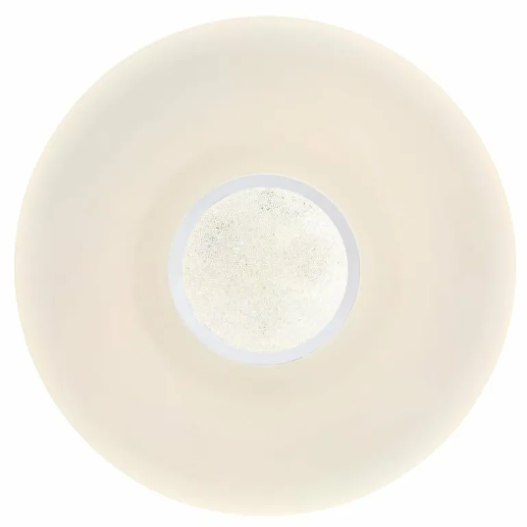 Plafonnier Globo SULLY LED Blanc, 1 lumière, Télécommandes, Changeur de couleurs