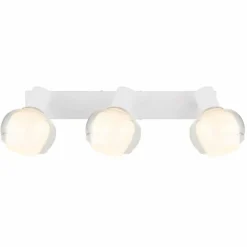 Plafonnier Globo TOKKI Blanc, 3 lumières