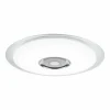 Plafonnier Globo TUNE LED Blanc, 2 lumières, Télécommandes, Changeur de couleurs