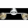 Plafonnier Globo XMAS LED Nickel mat, 2 lumières