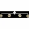 Plafonnier Globo XMAS LED Nickel mat, 4 lumières