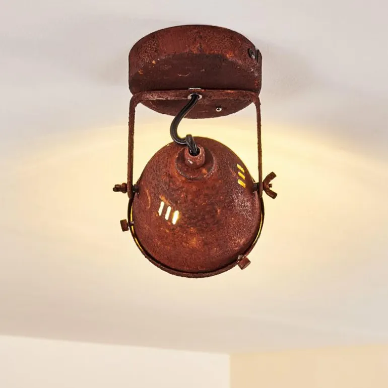 Plafonnier Glostrup LED Rouille, 1 lumière