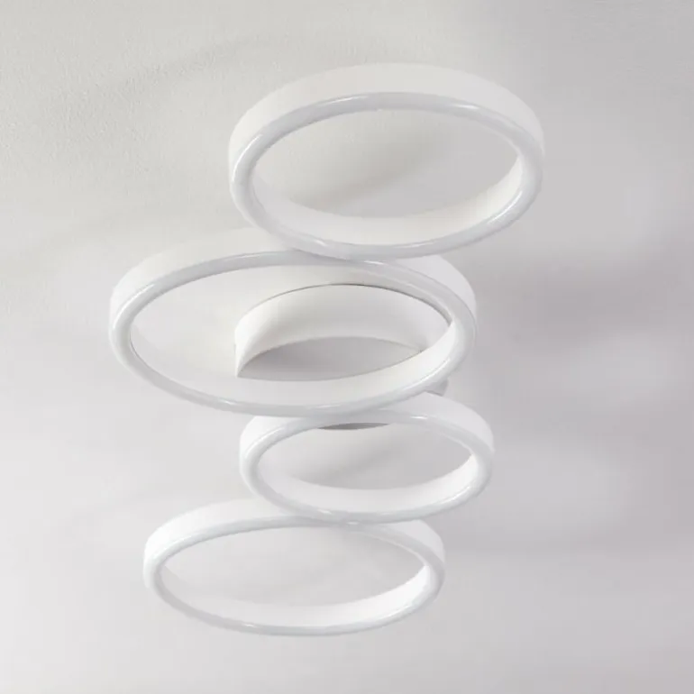 Plafonnier Grasse LED Blanc, 1 lumière