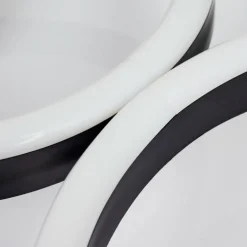 Plafonnier Grasse LED Noir, 1 lumière