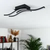 Plafonnier Grossari LED Noir, 3 lumières