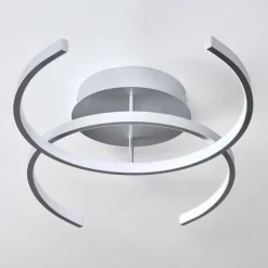 Plafonnier Guinea LED Titane, 2 lumières