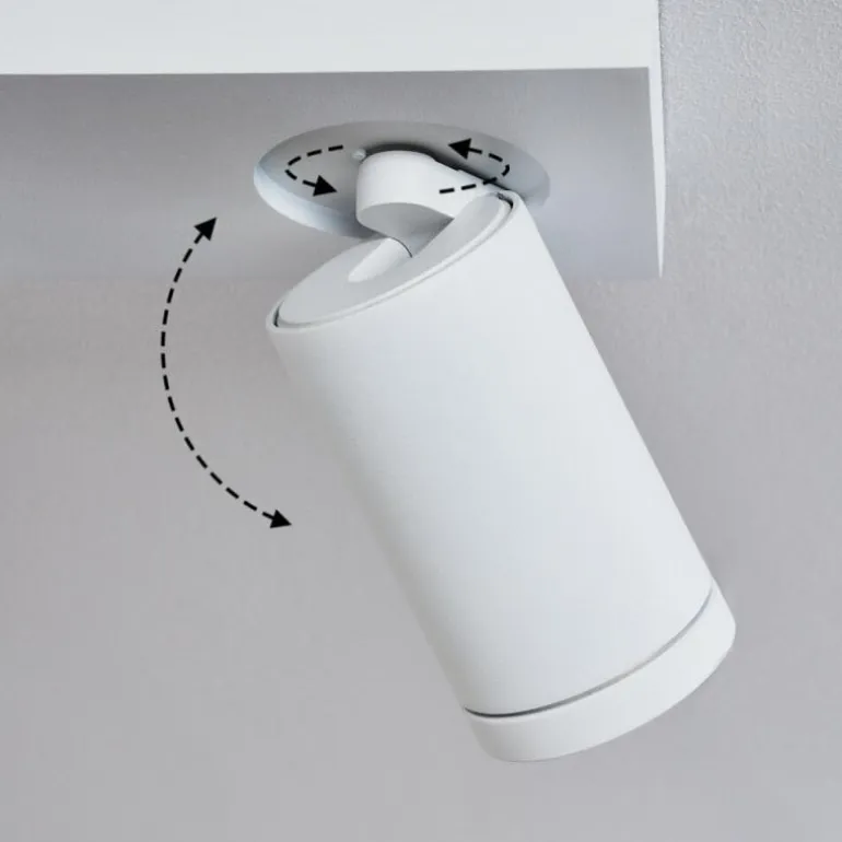 Plafonnier Hakamken Blanc, 2 lumières