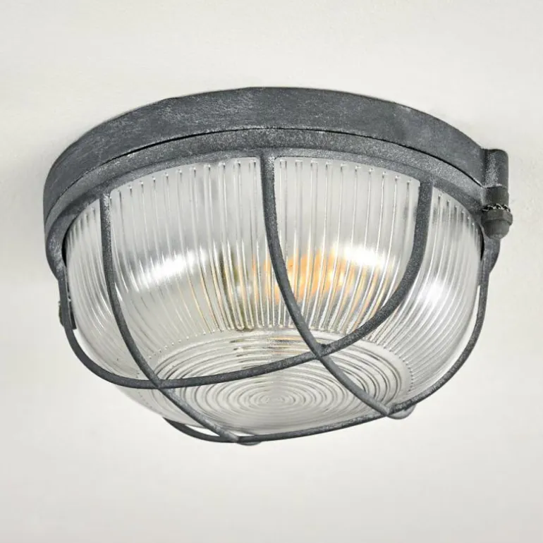 Plafonnier Hanalei Gris, 1 lumière