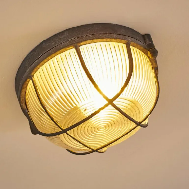 Plafonnier Hanalei Gris, 1 lumière