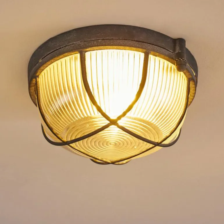 Plafonnier Hanalei Gris, 1 lumière