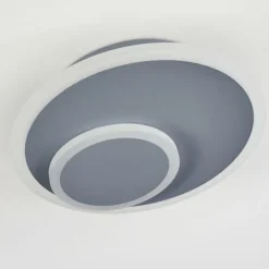 Plafonnier Harea LED Gris, 1 lumière