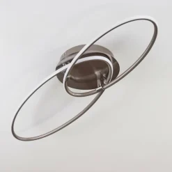 Plafonnier Harpeth LED Nickel mat, 1 lumière