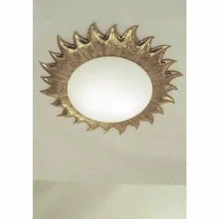 Plafonnier Holländer SOLE GRANDE Or, 3 lumières