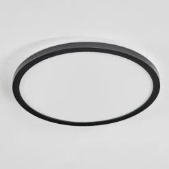 Plafonnier Hooper LED Noir, 1 lumière