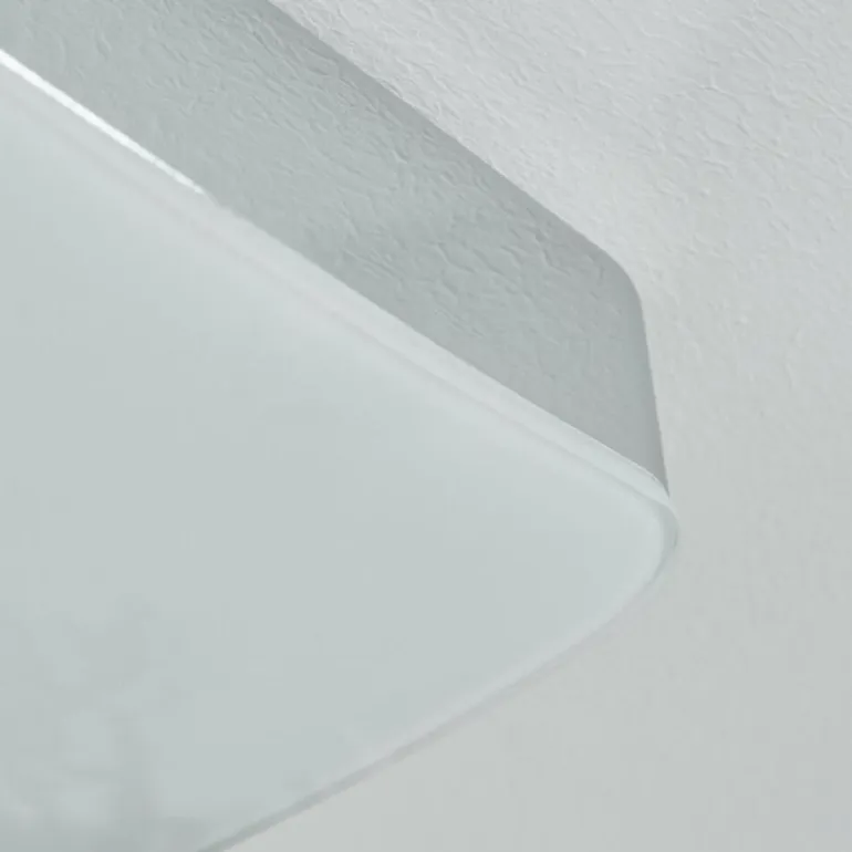 Plafonnier Hutton LED Chrome, 1 lumière
