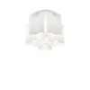 Plafonnier Ideal Lux COMPO Blanc, 6 lumières