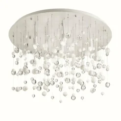 Plafonnier Ideal Lux NEVE Blanc, 12 lumières