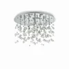 Plafonnier Ideal Lux NEVE Chrome, 8 lumières