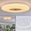 Plafonnier Kaas LED Chrome, Blanc, 1 lumière