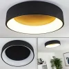 Plafonnier Kampala LED Noir, 1 lumière