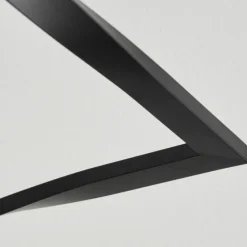 Plafonnier Kanchung LED Noir, 1 lumière