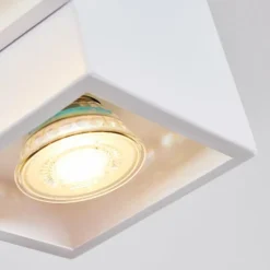 Plafonnier Karaka Blanc, 3 lumières