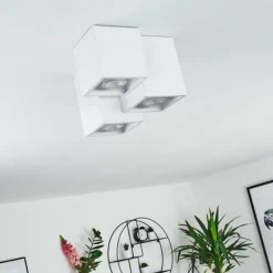 Plafonnier Karaka Blanc, 3 lumières