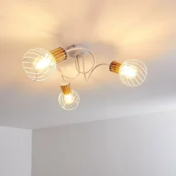 Plafonnier Koler Blanc, 3 lumières
