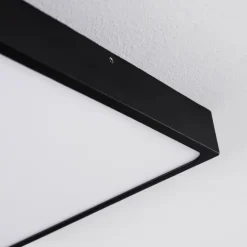 Plafonnier Kragos LED Noir, Blanc, 1 lumière