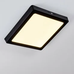 Plafonnier Kragos Noir, 1 lumière