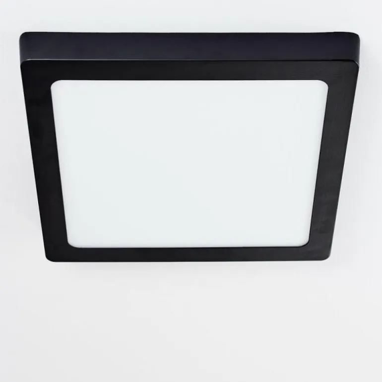Plafonnier Kragos Noir, 1 lumière
