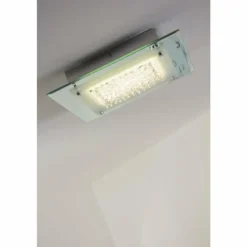 Plafonnier LED Globo Liana Chrome, 1 lumière