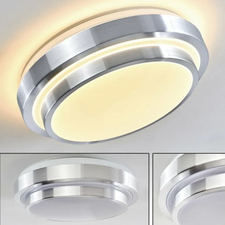 Plafonnier LED SORA Blanc, 1 lumière
