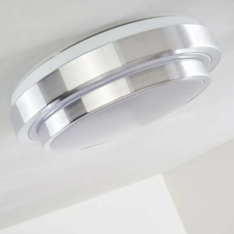 Plafonnier LED SORA Blanc, 1 lumière