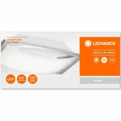 Plafonnier LEDVANCE LUNIVE Argenté, 1 lumière