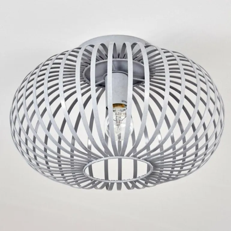 Plafonnier Lepa Gris, 1 lumière