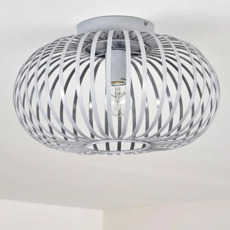Plafonnier Lepa Gris, 1 lumière