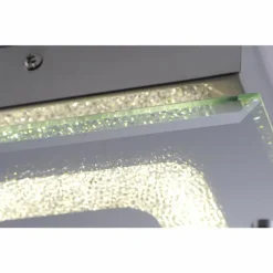 Plafonnier Leuchten Direkt LISA LED Chrome, 1 lumière
