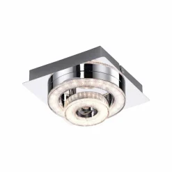 Plafonnier Leuchten Direkt TIM LED Chrome, 2 lumières