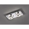 Plafonnier Leuchten Direkt TIM LED Chrome, 2 lumières