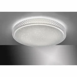 Plafonnier Leuchten-Direkt FRIDA LED Transparent, 1 lumière