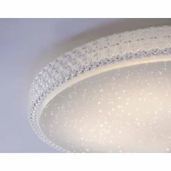 Plafonnier Leuchten-Direkt FRIDA LED Transparent, 1 lumière