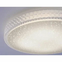 Plafonnier Leuchten-Direkt FRIDA LED Transparent, 1 lumière
