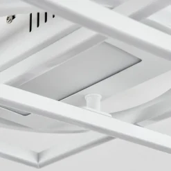 Plafonnier Lillavois LED Blanc, 1 lumière, Télécommandes