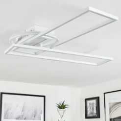 Plafonnier Lillavois LED Blanc, 1 lumière, Télécommandes