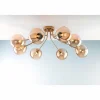 Plafonnier Luce Design NEPTUN Laiton, 8 lumières
