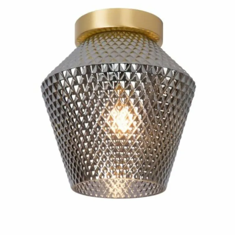 Plafonnier Lucide ROSALIND Laiton, 1 lumière
